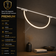 Spot LED Magnetic AIR RAY Flexibil White Premium 12W 100CM | CRI≥90 | 3000K