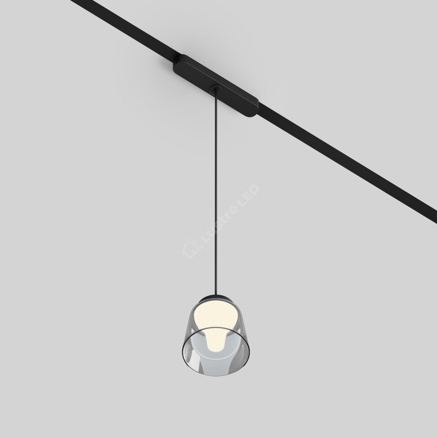 Spot LED Magnetic Pendul AIR HANG Black Premium 4W Ø9CM | CRI≥95 | 3000K