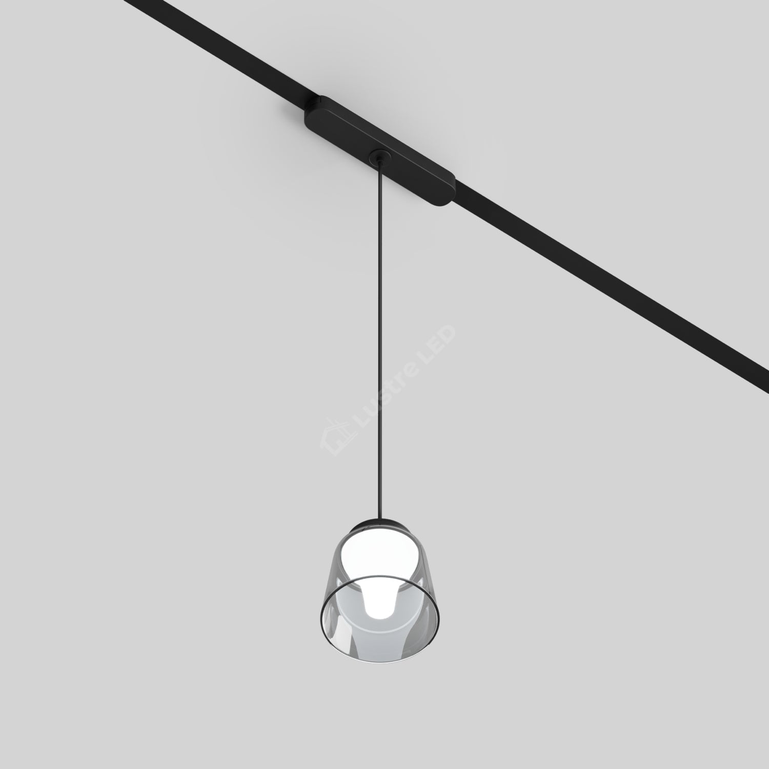 Spot LED Magnetic Pendul AIR HANG Black Premium 4W Ø9CM | CRI≥95 | 4000K