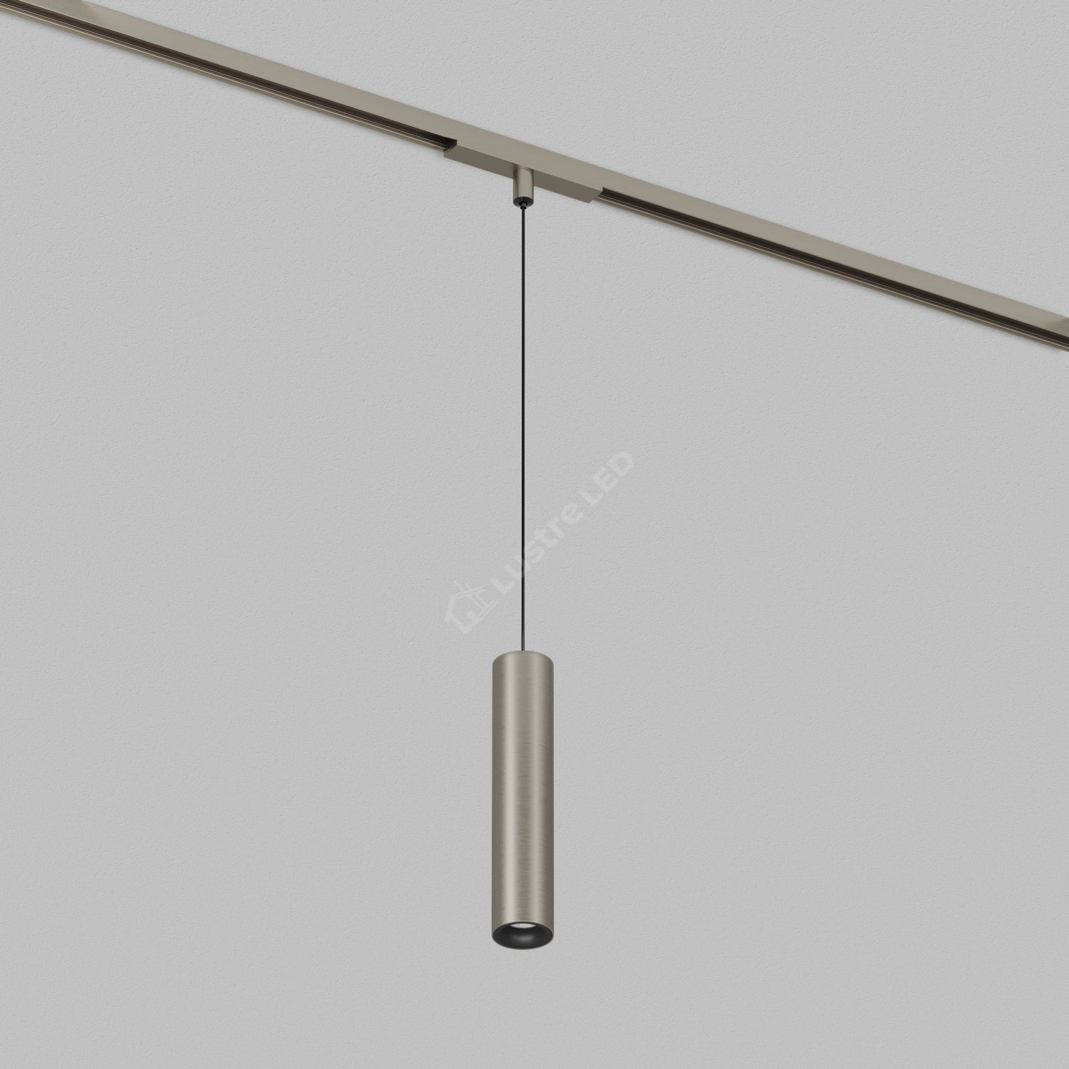Spot LED Magnetic Pendul SHINE TRACK Dark Nickel Premium 8W Rotund Ø4CM | CRI≥90 | 3000K