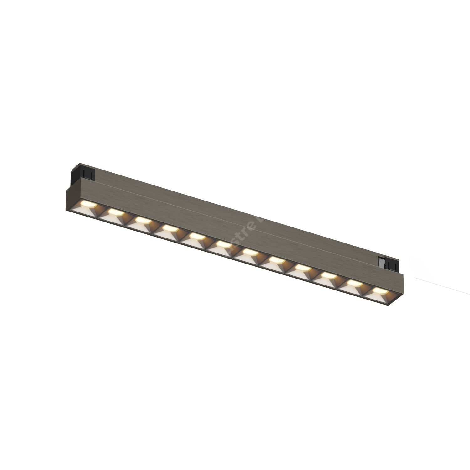 Spot LED Magnetic SHINE TRACK Dark Nickel Premium 10W Liniar 23CM | CRI≥90 | 3000K