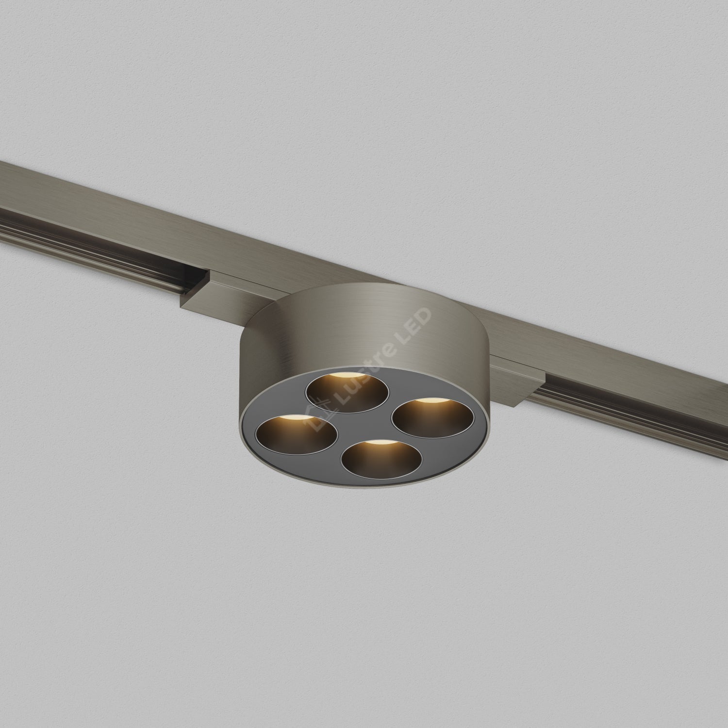 Spot LED Magnetic SHINE TRACK Dark Nickel Premium 6W Rotund Ø7.4CM | CRI≥90 | 3000K