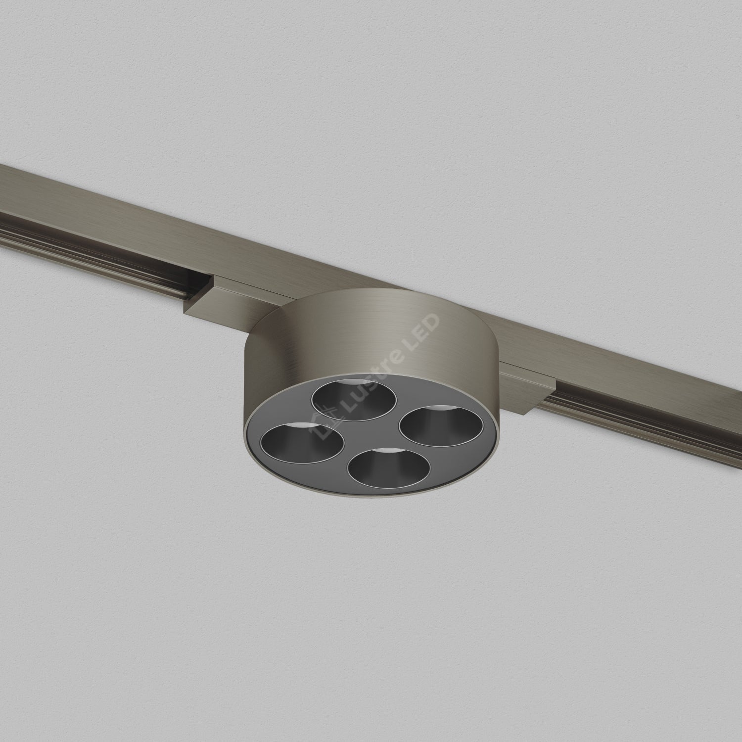Spot LED Magnetic SHINE TRACK Dark Nickel Premium 6W Rotund Ø7.4CM | CRI≥90 | 3000K