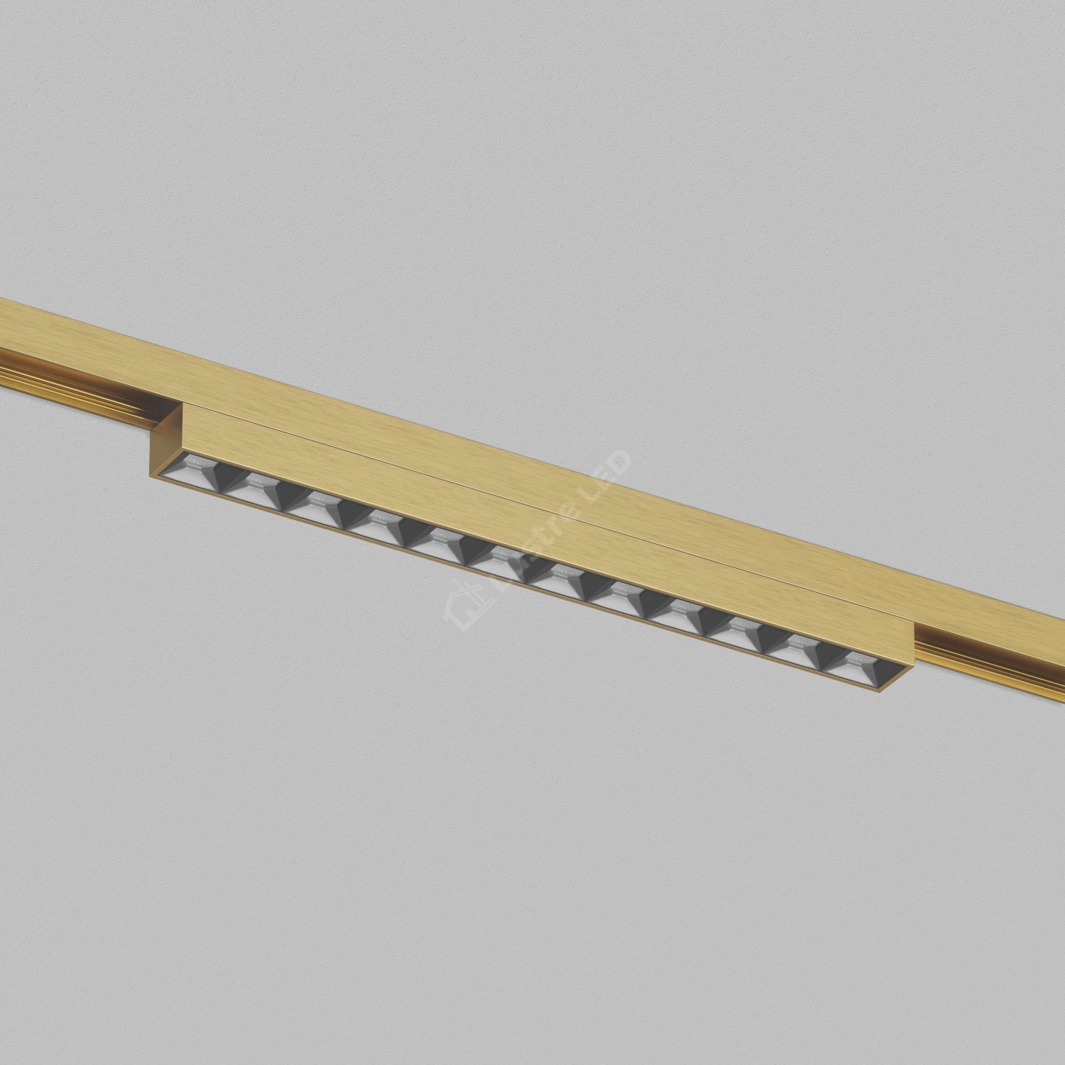 Spot LED Magnetic SHINE TRACK Gold Premium 10W Liniar 23CM | CRI≥90 | 3000K
