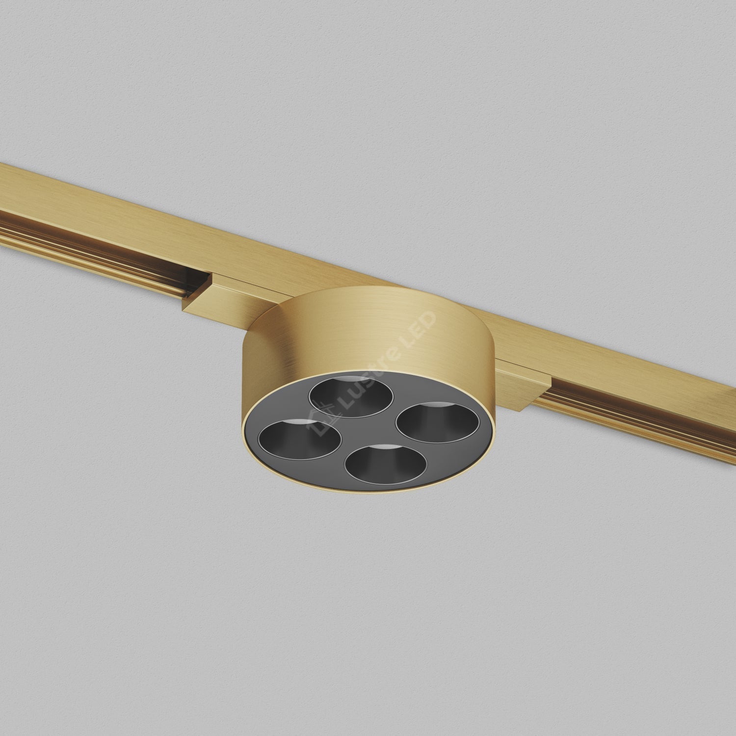 Spot LED Magnetic SHINE TRACK Gold Premium 6W Rotund Ø7.4CM | CRI≥90 | 3000K