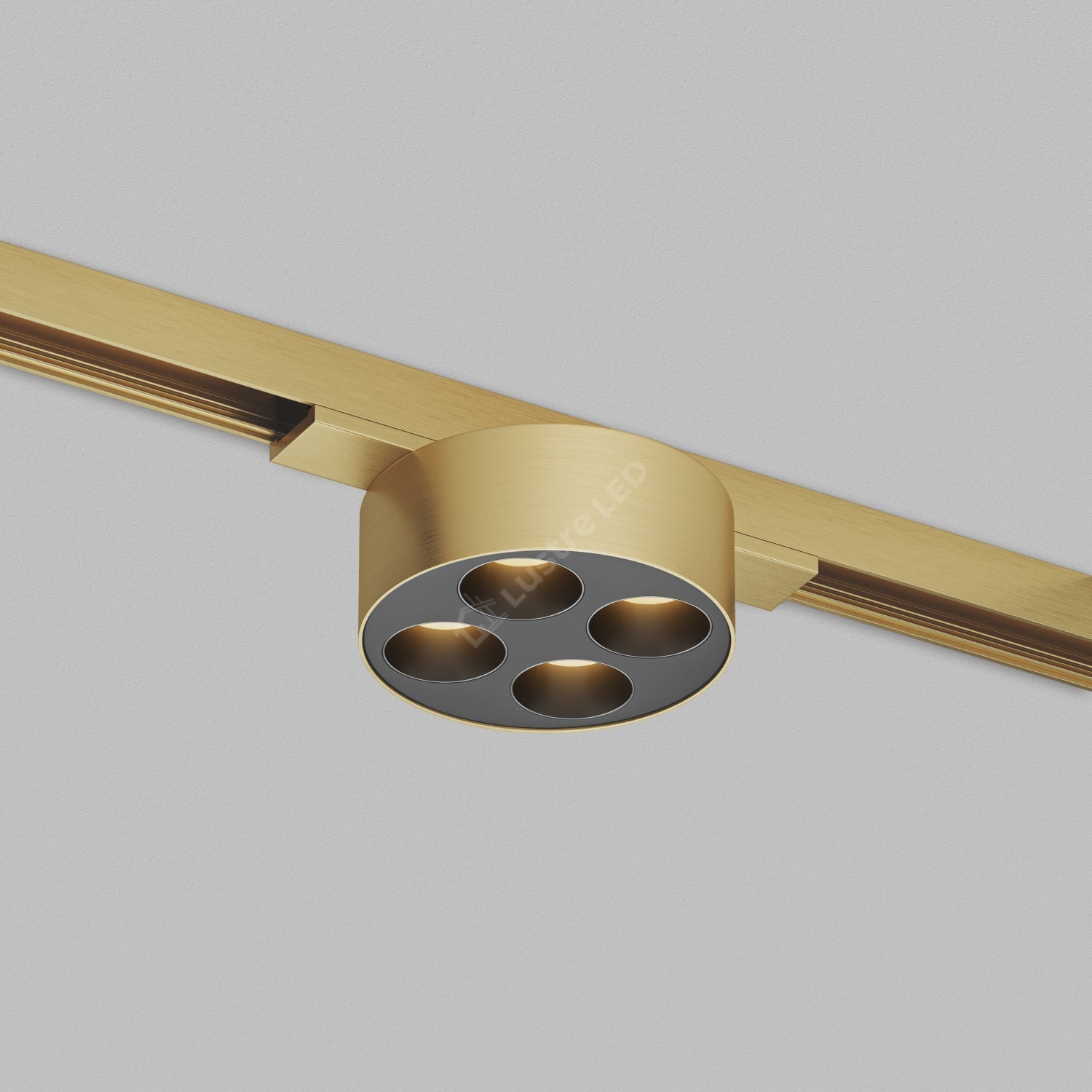 Spot LED Magnetic SHINE TRACK Gold Premium 6W Rotund Ø7.4CM | CRI≥90 | 3000K