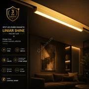 Spot LED Magnetic ZigBee SHINE TRACK Gold Premium 10W Liniar CRI≥90