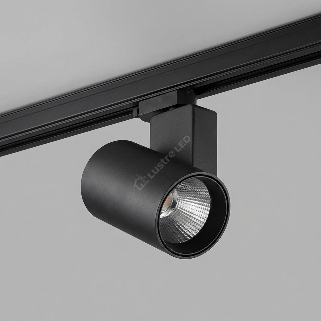 Spot LED Pe Sina Negru 4000K 30W Premium