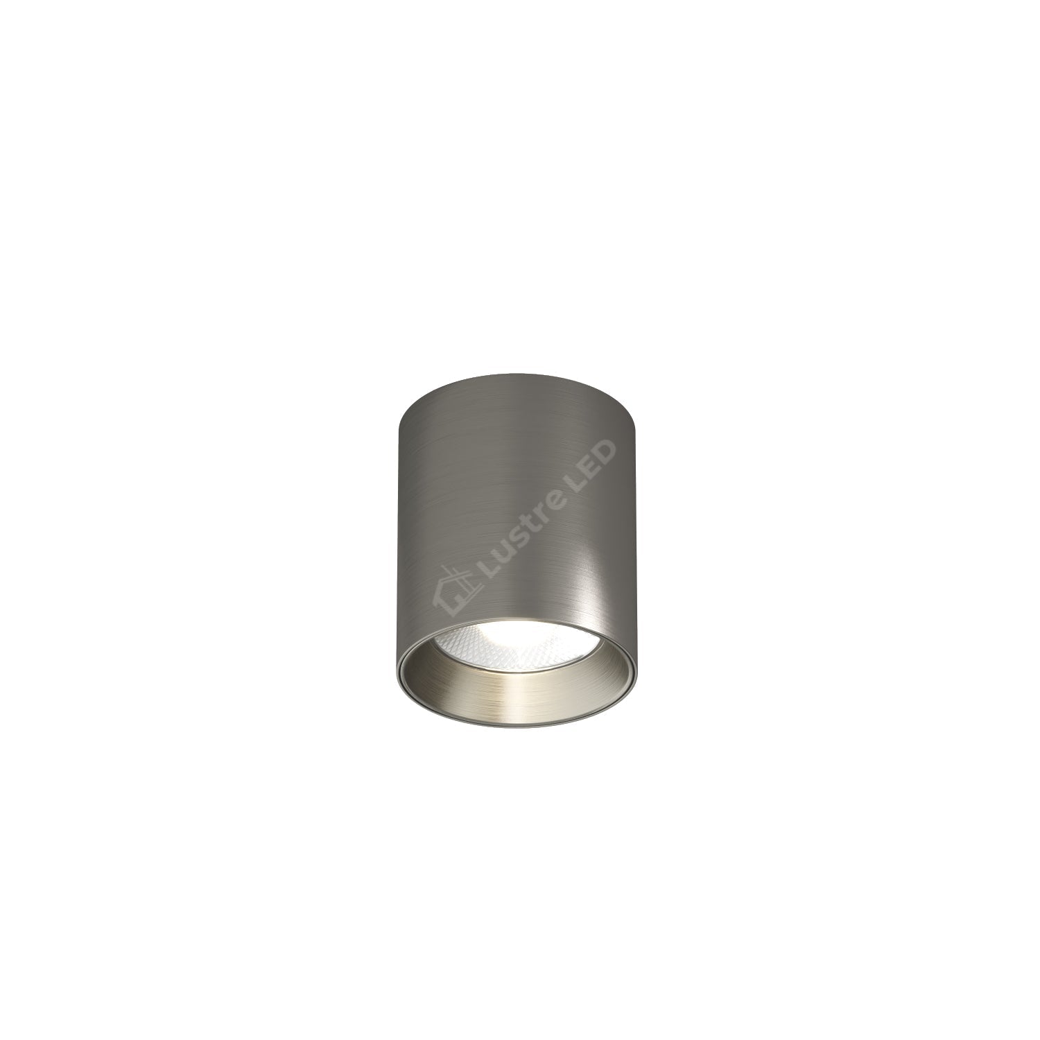 Spot LED SHINE TUBE Dark Nickel Aplicat Rotund 10W Premium Ø7 x H8 CM | CRI≥90 | 3000K