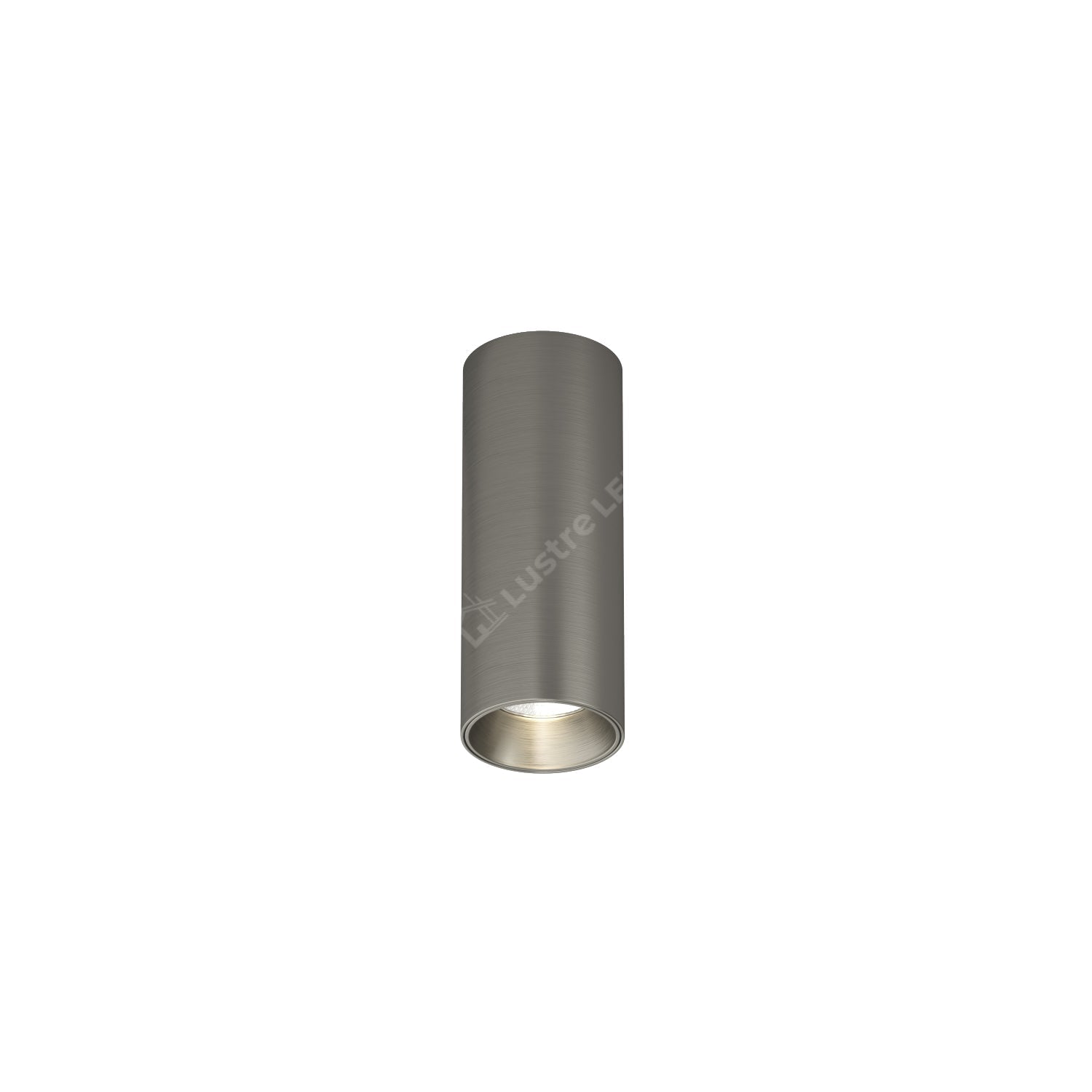Spot LED SHINE TUBE Dark Nickel Aplicat Rotund 7W Premium Ø4.5 x H11.5 CM | CRI≥90 | 3000K