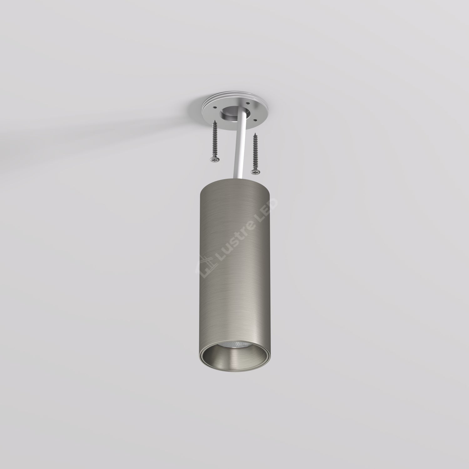 Spot LED SHINE TUBE Dark Nickel Aplicat Rotund 7W Premium Ø4.5 x H11.5 CM | CRI≥90 | 3000K