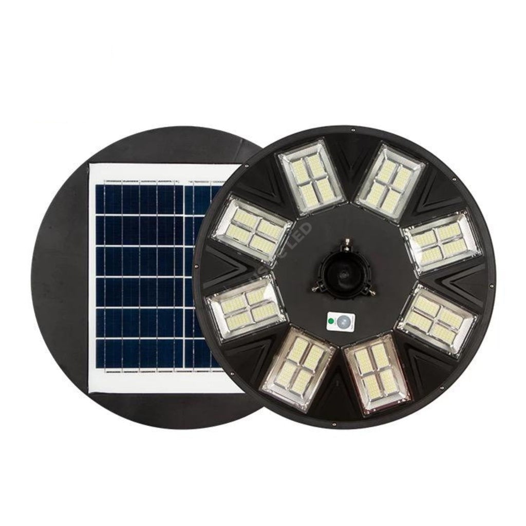 Stalp 3 Metri Modular + Lampa UFO LED 400W Solara si Telecomanda