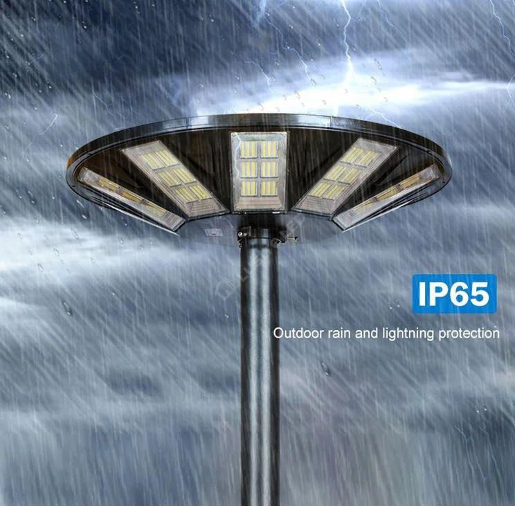 Stalp 4 Metri Modular + Lampa UFO LED 400W Solara si Telecomanda