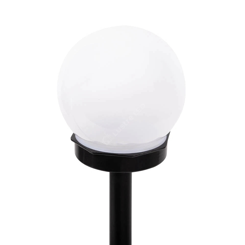 Stalp de Gradina Sole cu Incarcare Solara RGB 33cm