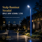 Stalp Iluminat Stradal IP65 30W 6500K 3.5M