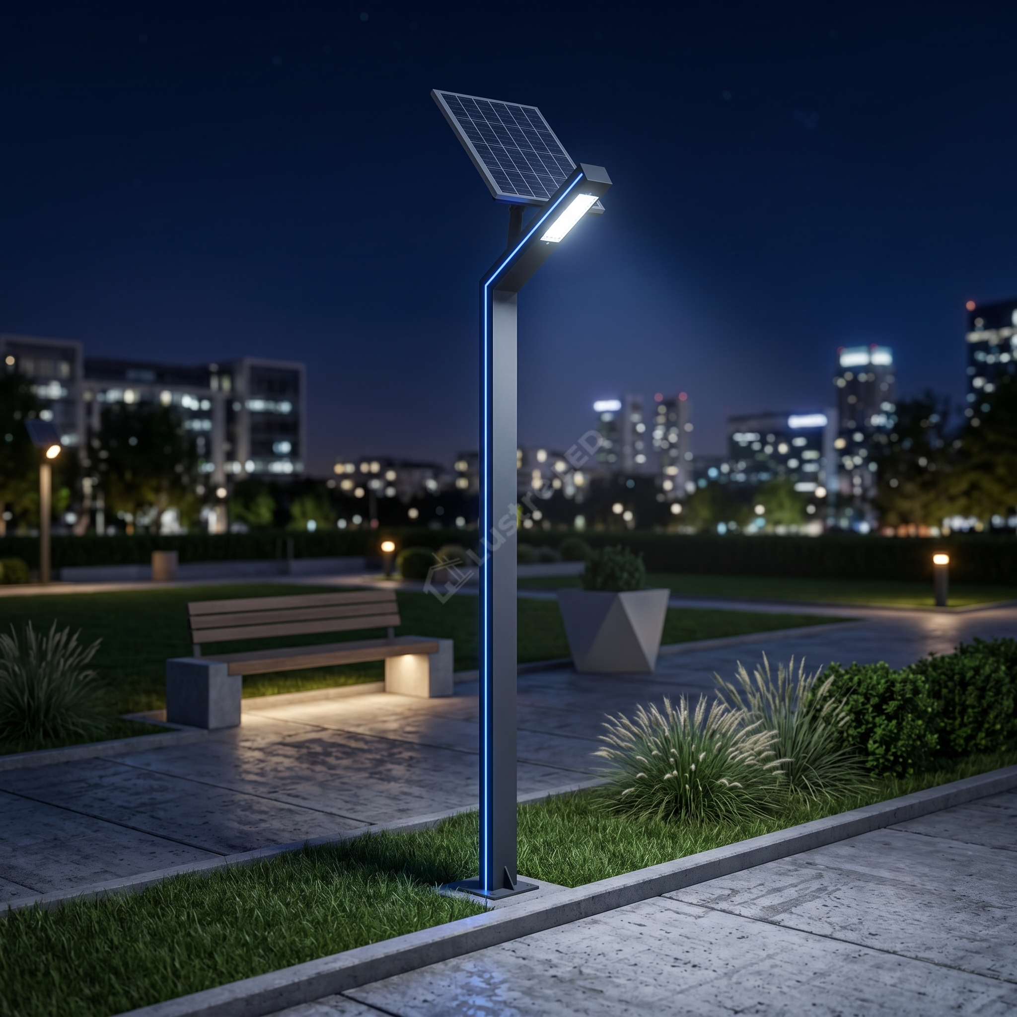 Stalp Iluminat Stradal Solar IP65 30W 6500K 3M