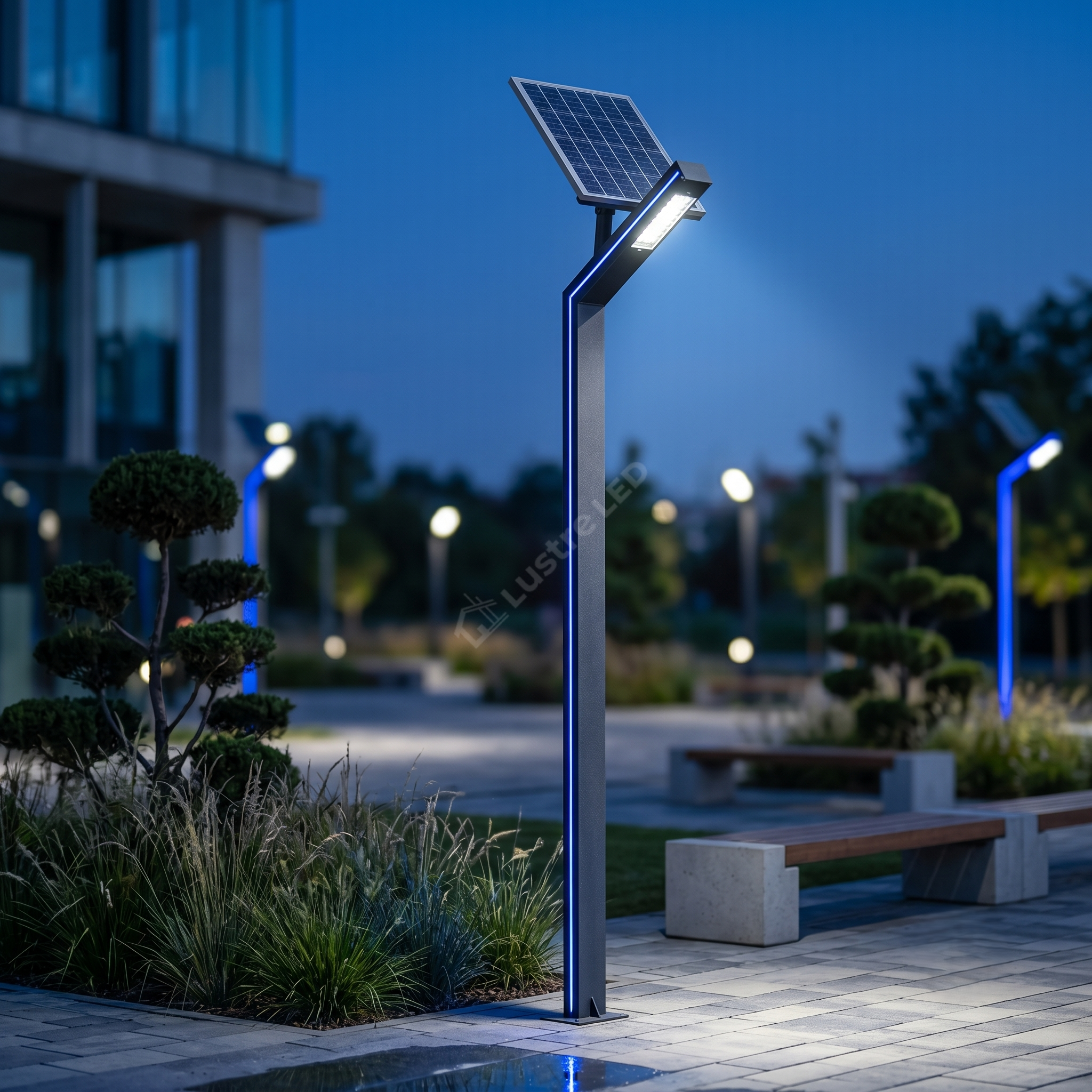 Stalp Iluminat Stradal Solar IP65 30W 6500K 3M