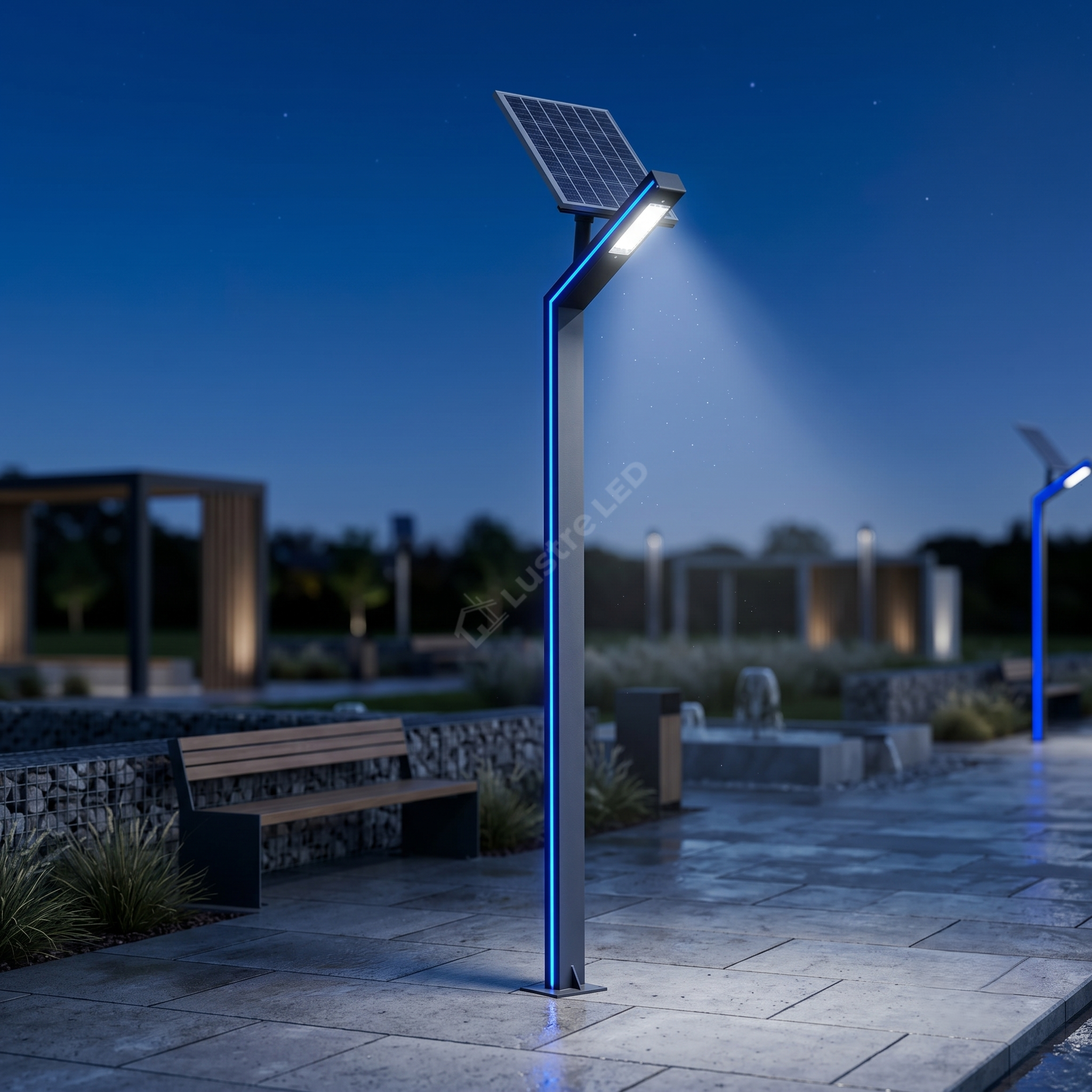 Stalp Iluminat Stradal Solar IP65 30W 6500K 3M