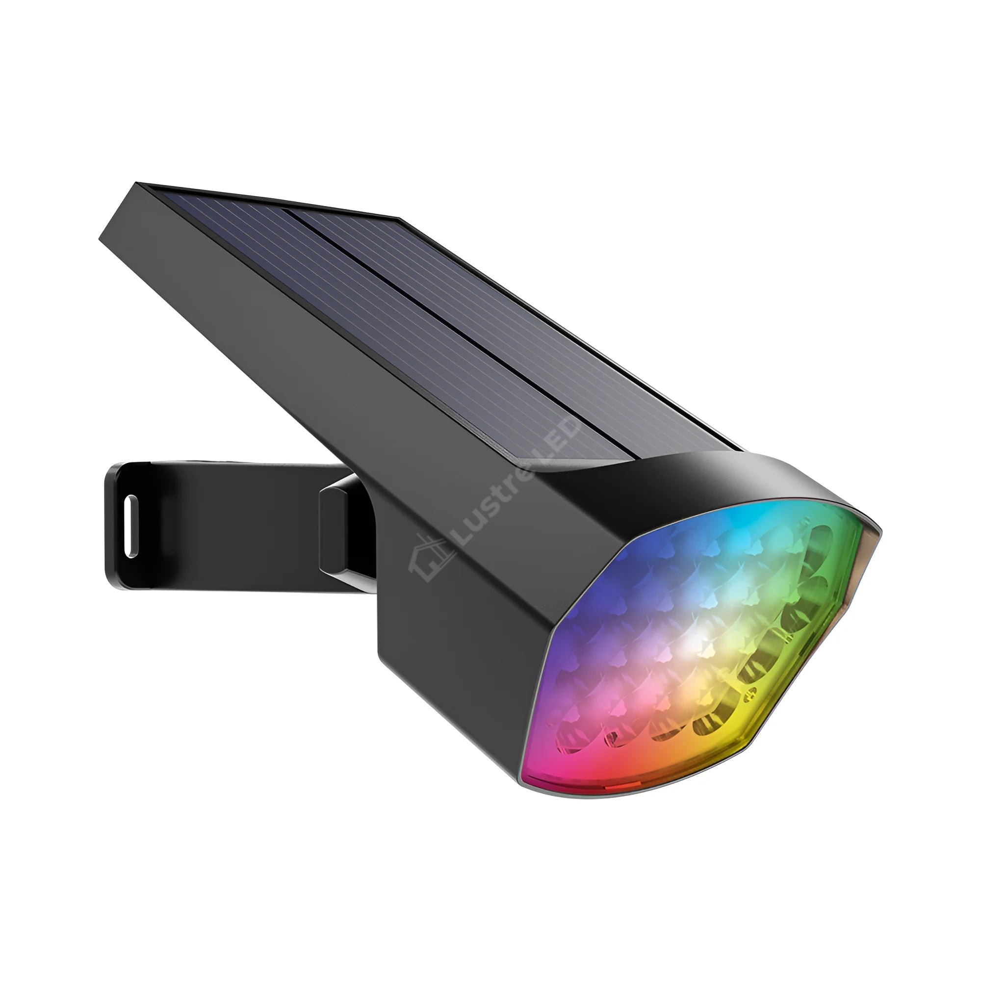 Stalp LED Gradina SPIKE 12W RGB Dimabil cu Incarcare Solara IP65