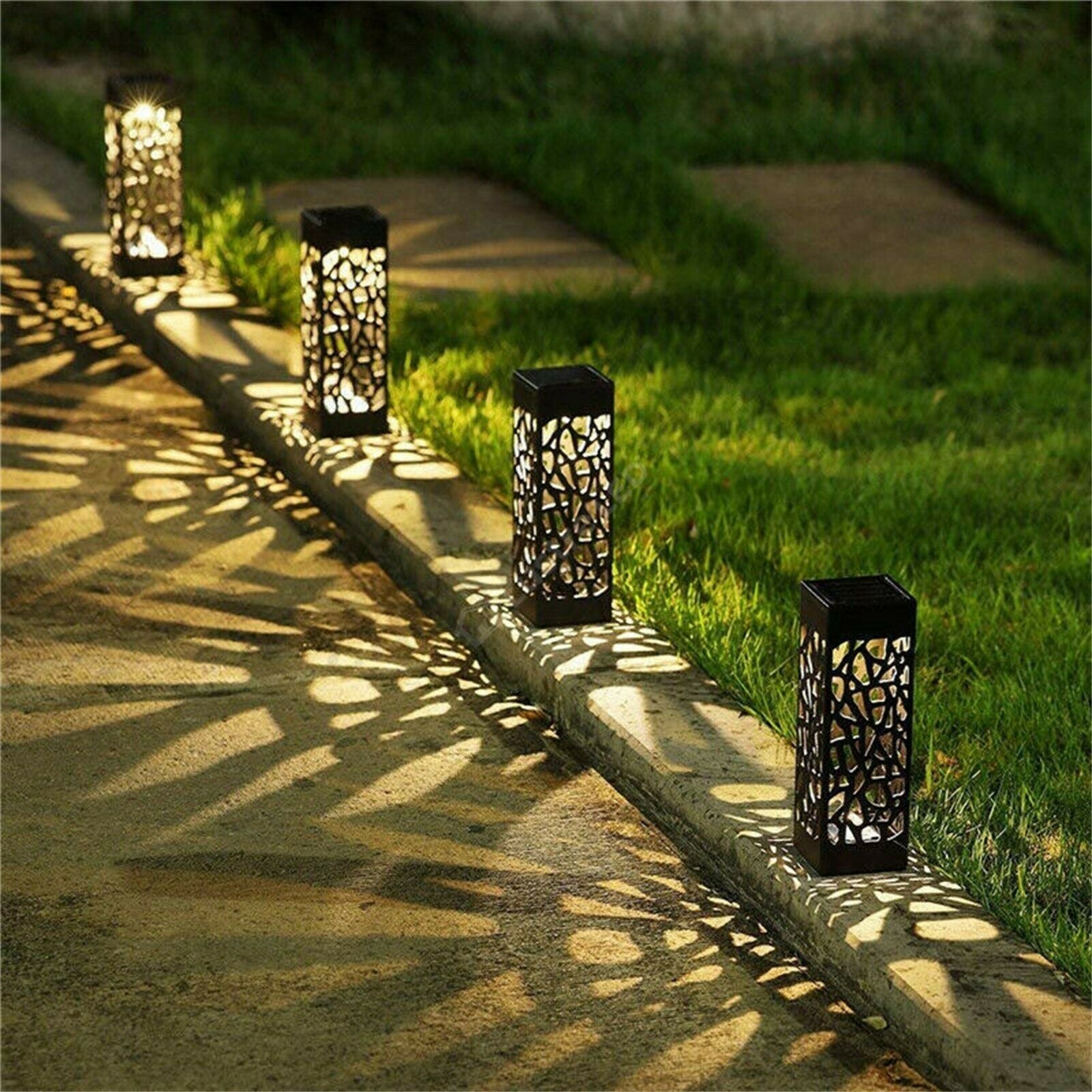 Stalpisor LED Solar WHITMAN Exterior 18cm, 3000K, 5 Ani Garantie Premium