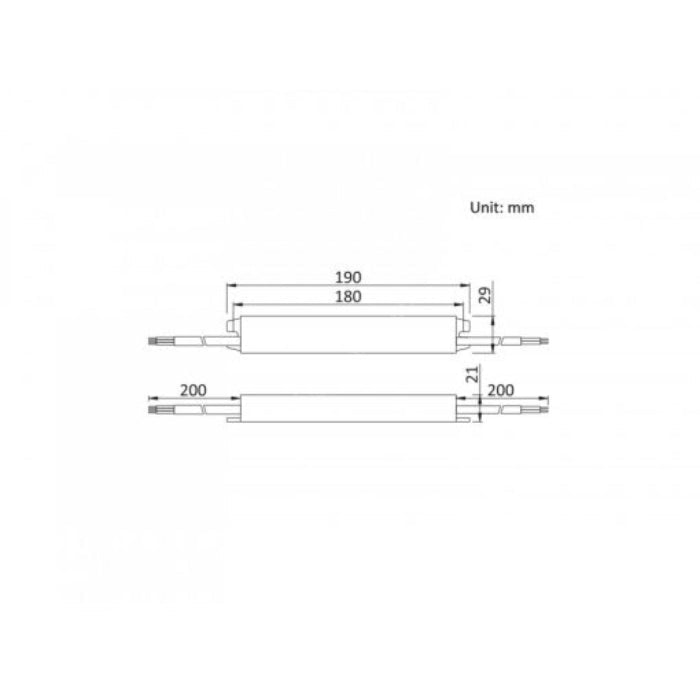 Sursa Alimentare 24V Waterproof IP67 SCHARFER 7 ani Garantie