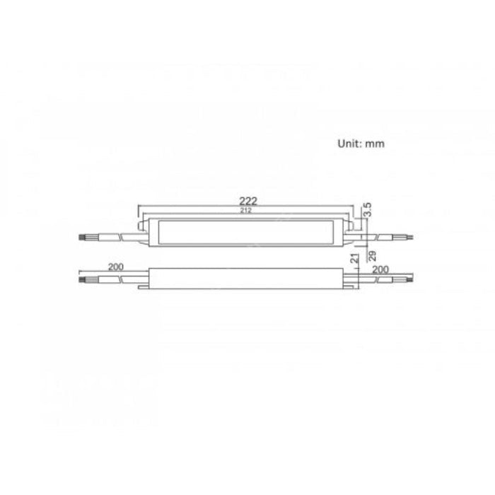 Sursa Alimentare 24V Waterproof IP67 SCHARFER 7 ani Garantie