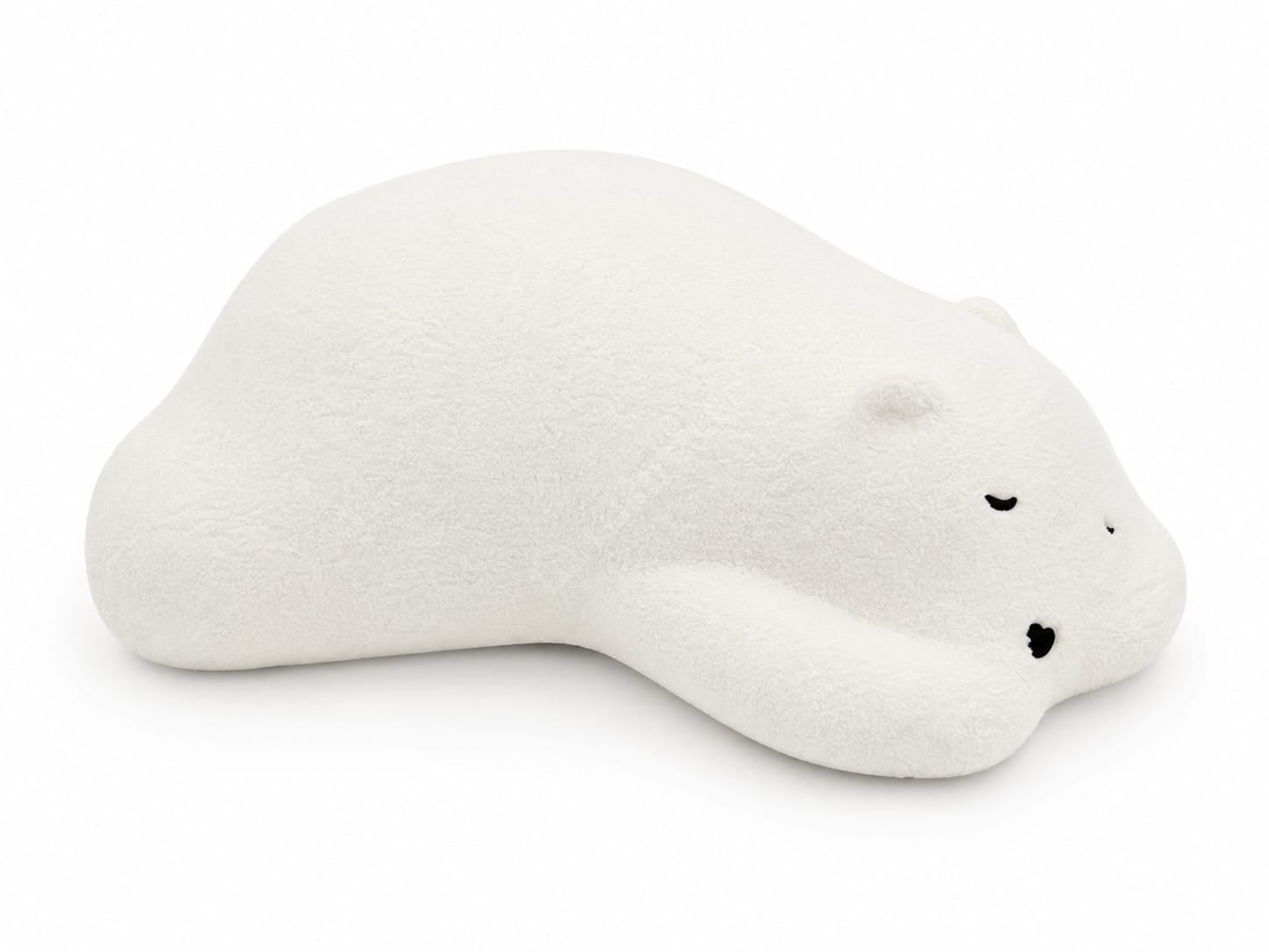 Taburet Decorativ POLAR Alb 100CM