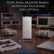 Tasta Falsa Argintie Simpla Modulara Panasonic Thea Optima