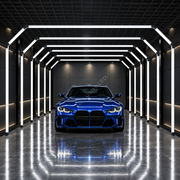 Tunel LED Detailing Auto 1470W | 6000K | 147000lm | 438x524CM