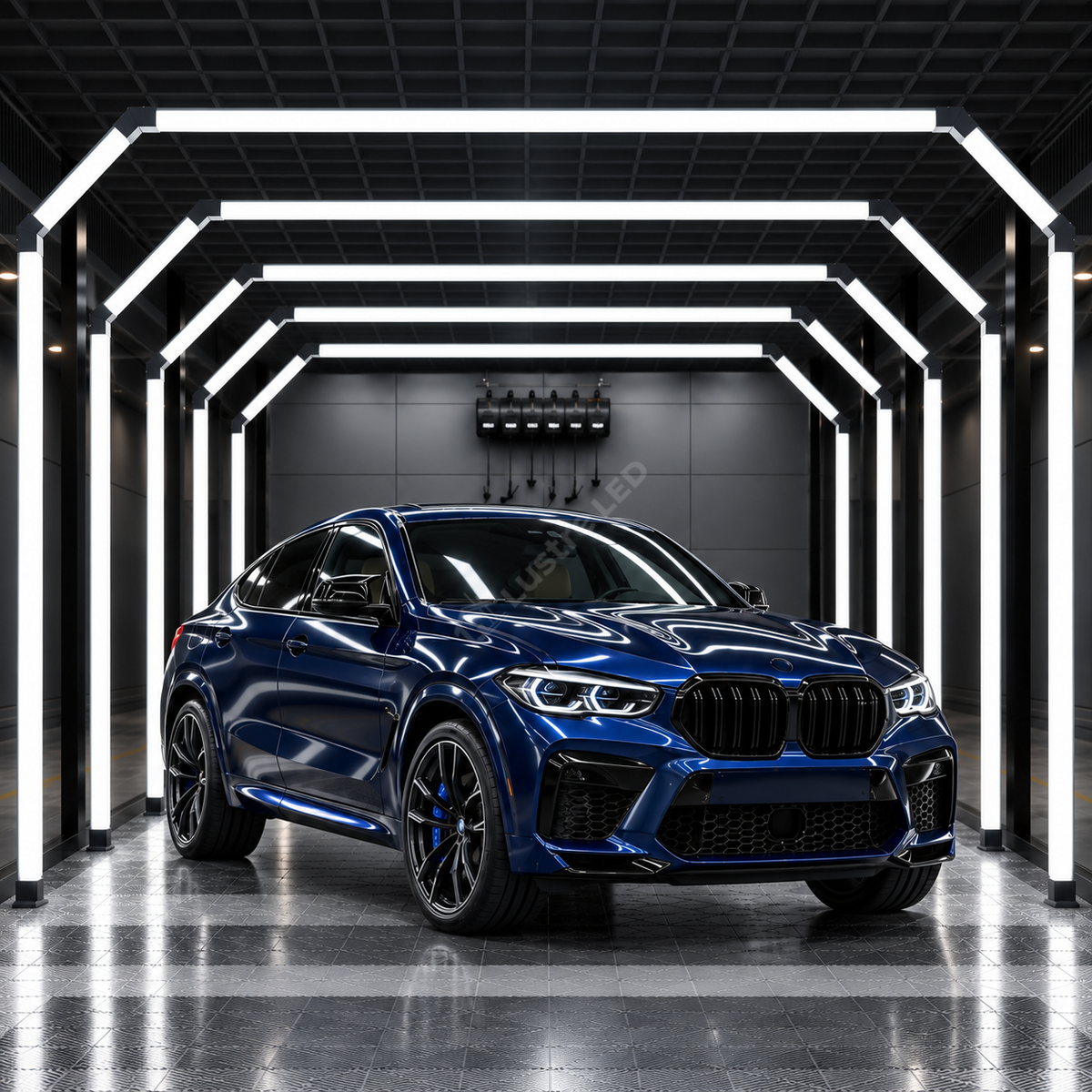 Tunel LED Detailing Auto 1470W | 6000K | 147000lm | 438x524CM