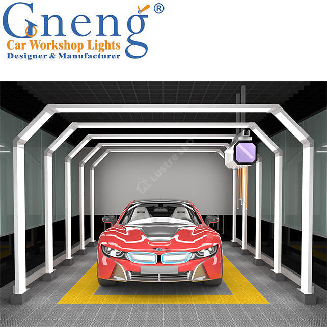 Tunel LED Detailing Auto 1470W | 6000K | 147000lm | 438x524CM