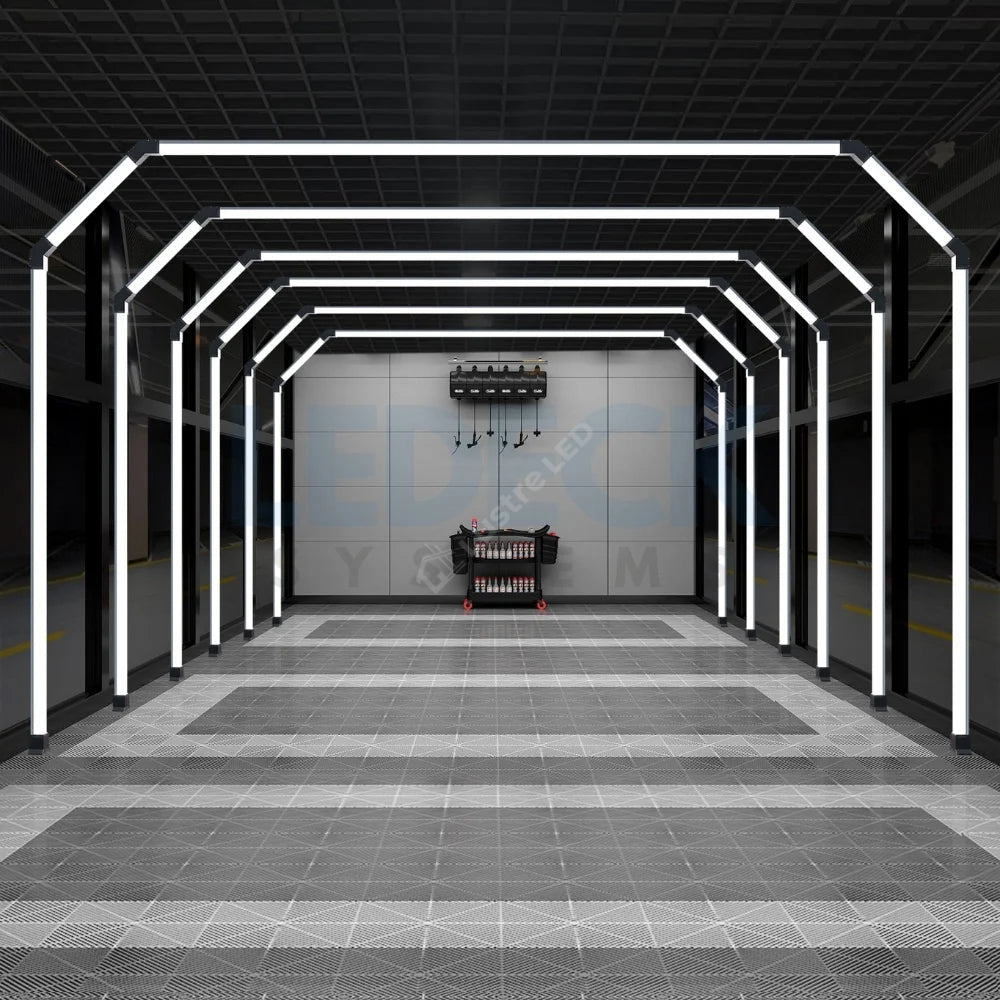 Tunel LED Detailing Auto 1470W | 6000K | 147000lm | 438x524CM
