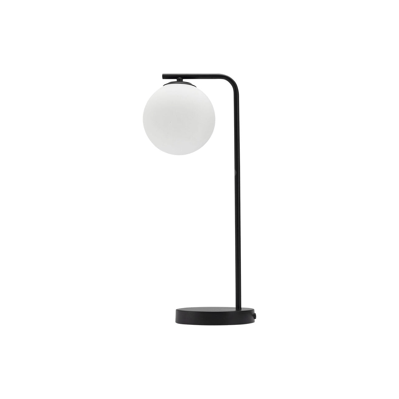 Veioza Abajur MYRA Black 55.5CM 1xG9 cu Abajur