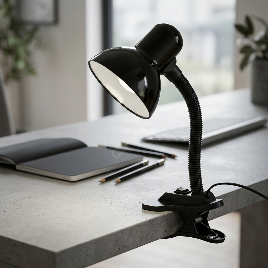 Veioza cu Clema Prindere Clip Black 27 CM | 1xE27