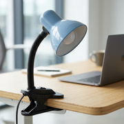 Veioza cu Clema Prindere Clip Bleu 27 CM | 1xE27