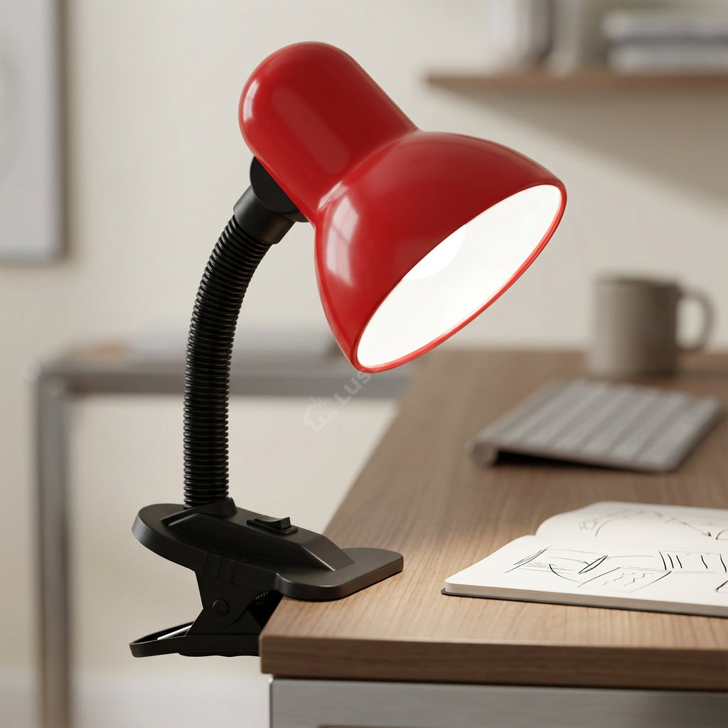 Veioza cu Clema Prindere Clip Red 27 CM | 1xE27