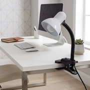 Veioza cu Clema Prindere Clip White & Black 27 CM | 1xE27