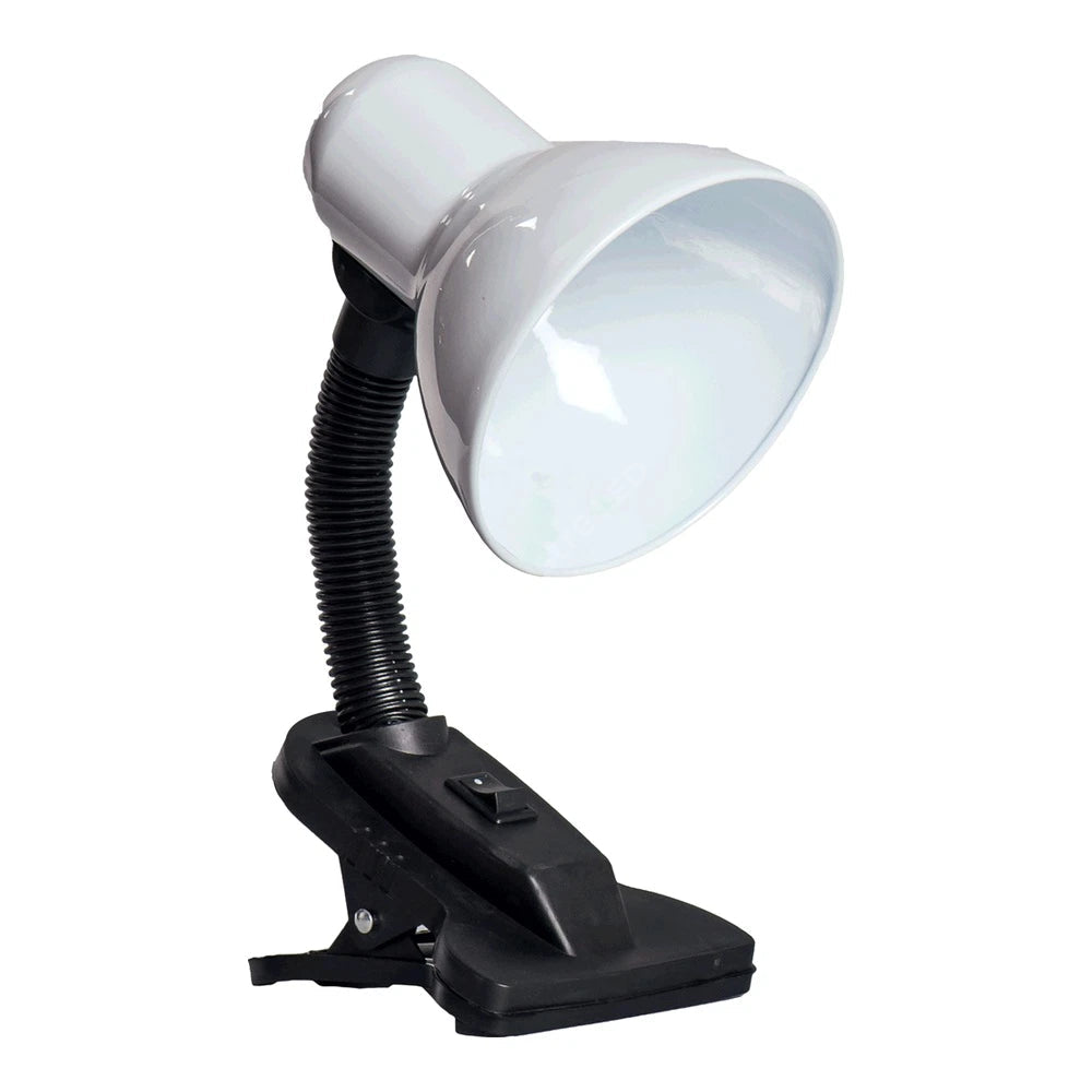 Veioza cu Clema Prindere Clip White & Black 27 CM | 1xE27