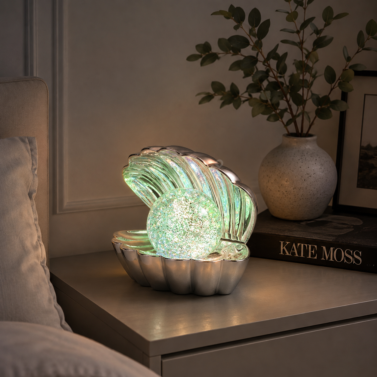 Veioza Decorativa LED SHELLY 0,8W RGB CHROME