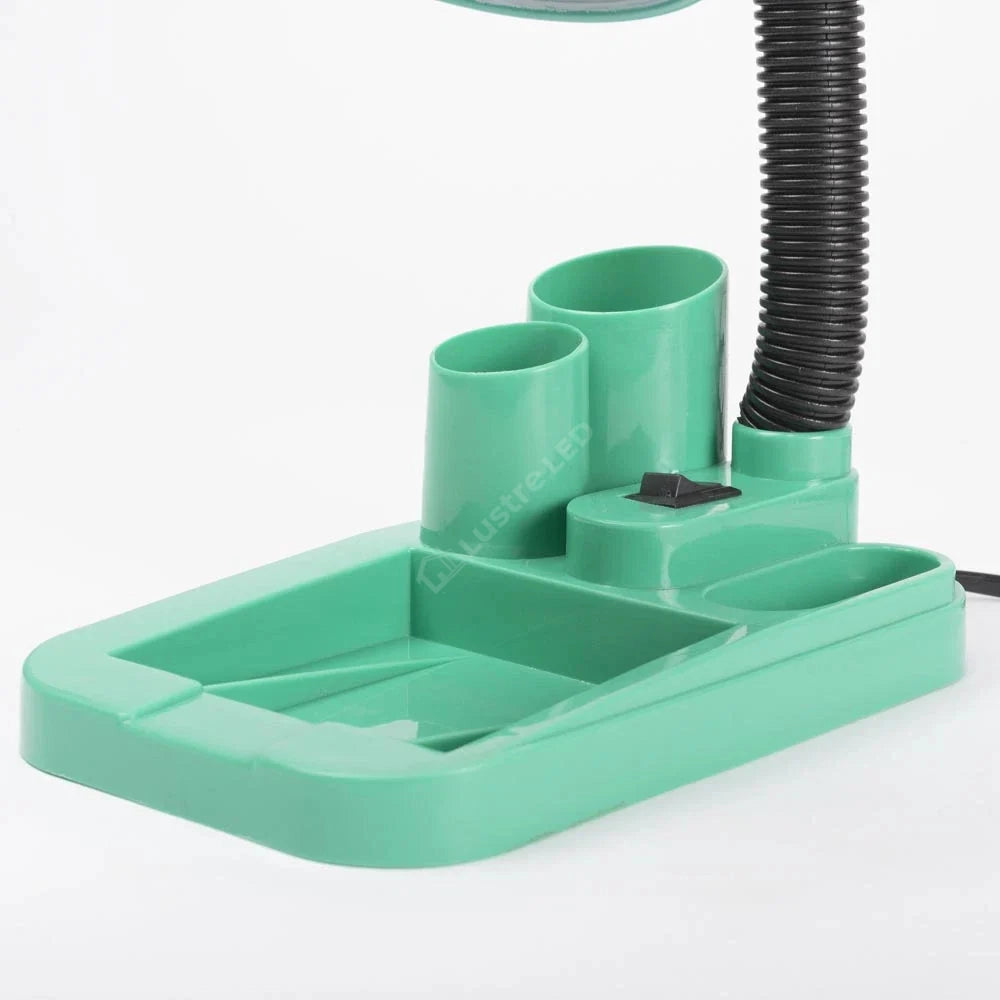 Veioza Klara Green cu Suport Pixuri 31 cm | 1xE27