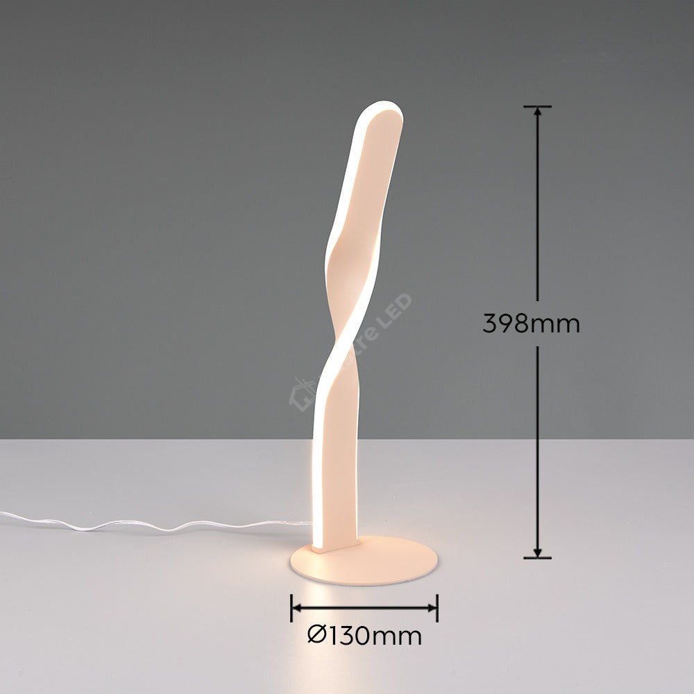 Veioza LED Premium Ginko Crem 10W | 41CM | 3000K