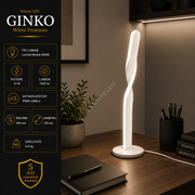 Veioza LED Premium Ginko White 10W | 41CM | 4000K