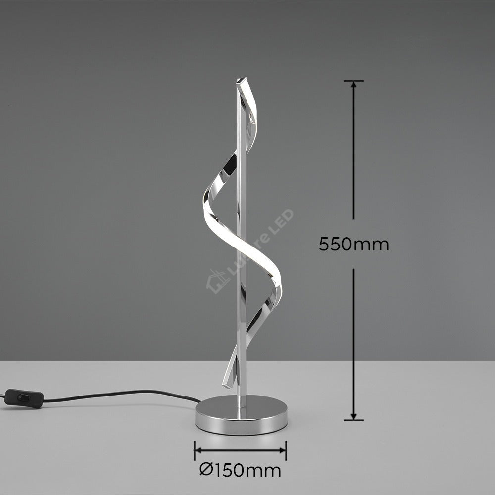 Veioza LED Premium Isabel Silver 8.5W | 56CM | 4000K
