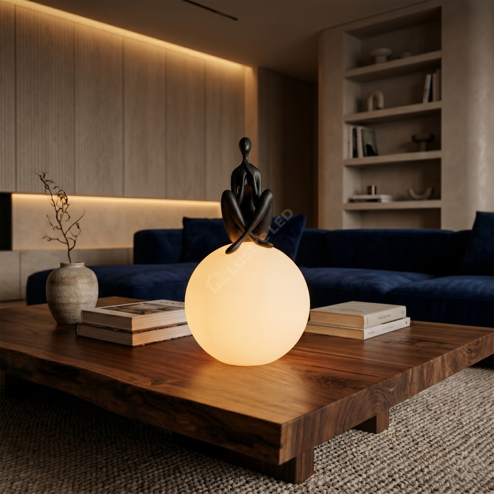 Veioza Luxury Decorativa Silent Solrise 1xE27