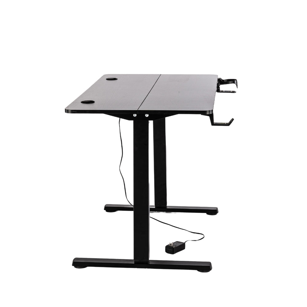 Birou de Gaming, 506 Black Inaltime Reglabila 120x60x73CM