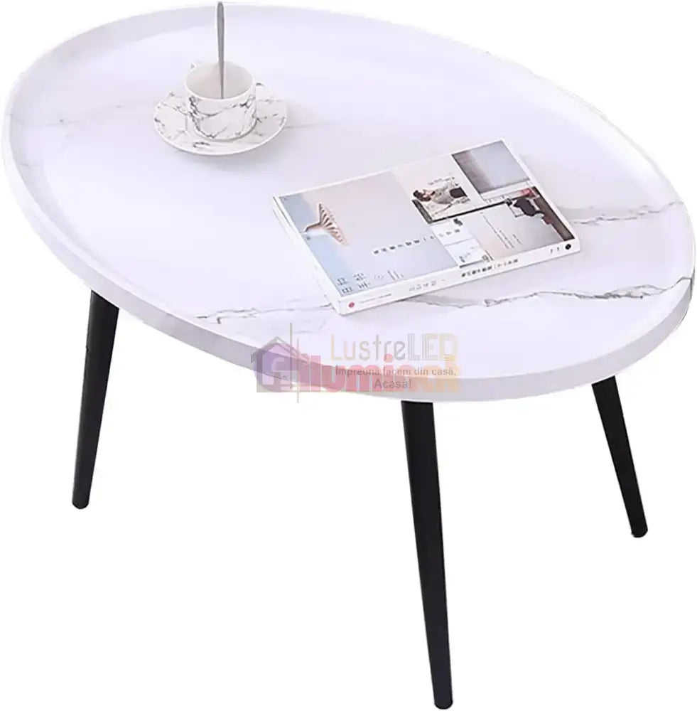 Masa Decorativa Ovala Serena Bloom MASA DECORATIVA / ALBA / 80CM decorative table