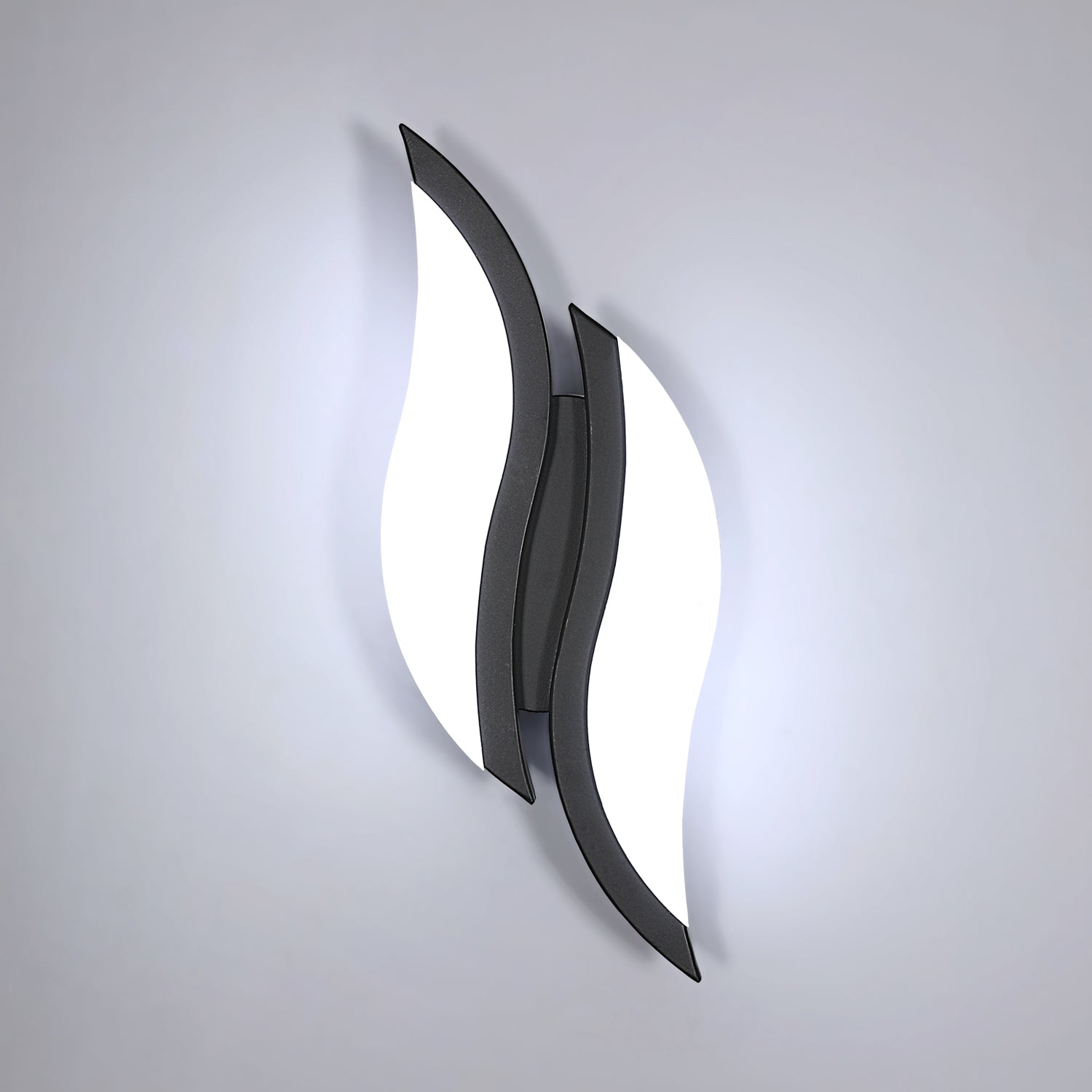 Aplica LED ASCO 8W Neagra Echivalent 40W