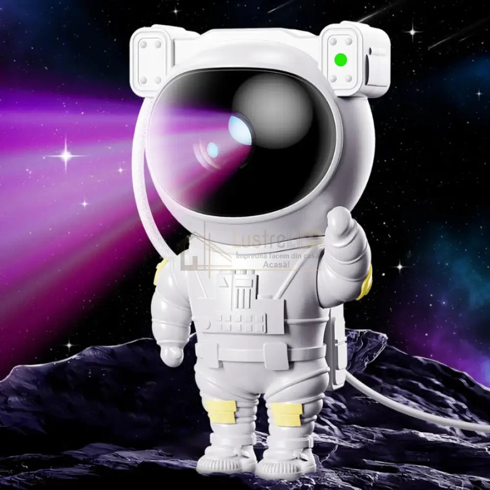 Mini Astronaut Cu Telecomanda Proiectie Galaxie Nebuloasa Table Light