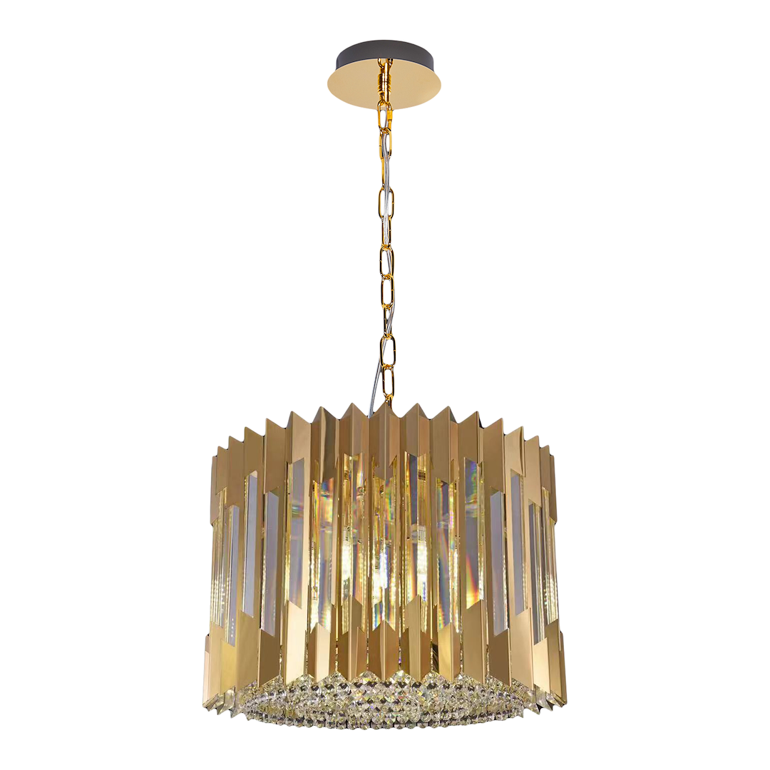 Candelabru Cristal Mini RITZ Gold Premium ⌀42CM