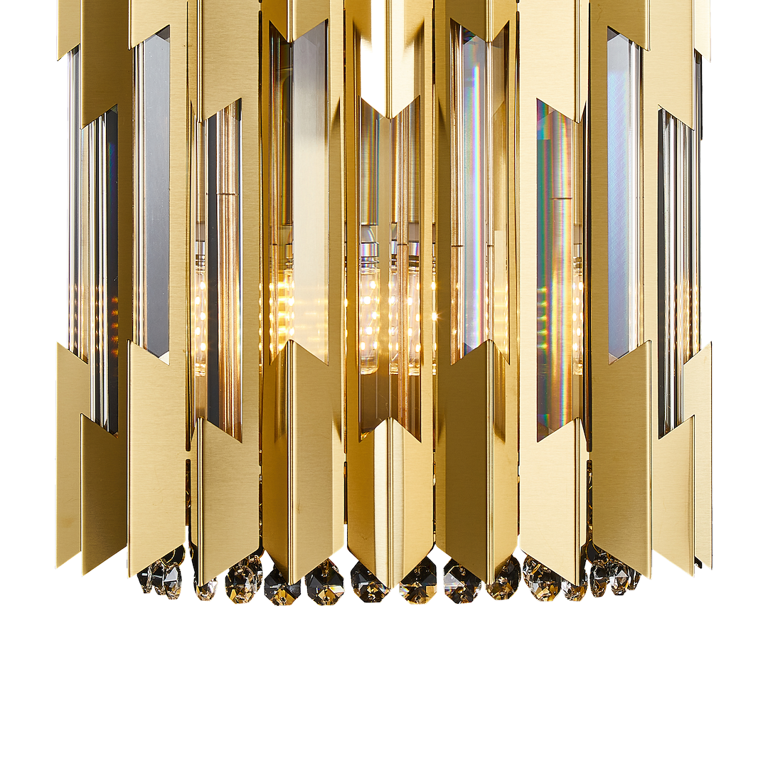 Aplica Cristal Ritz Gold Premium 2xE14